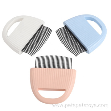 Brush Comb Cat Hair Removal Massaging Shell Comb